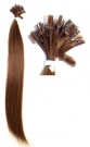 естествена коса - Естествена коса кератинови кичури